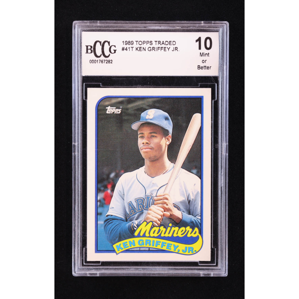 Ken Griffey Jr. 1989 Topps Traded #41T RC (BCCG 10) at PristineAuction.com