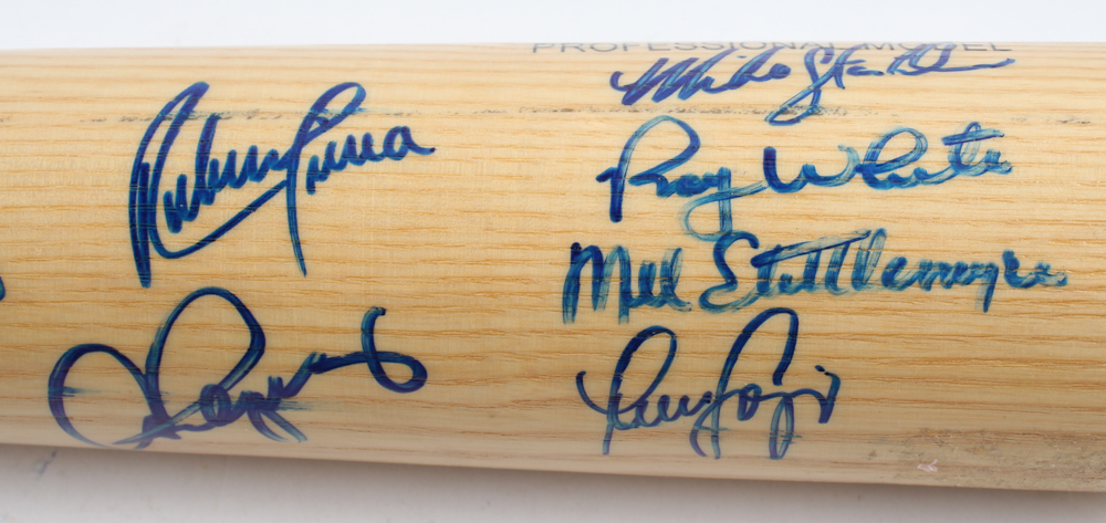 2005 Yankees Rawlings Adirondack Big Stick Pro Baseball Bat Team-Signed ...