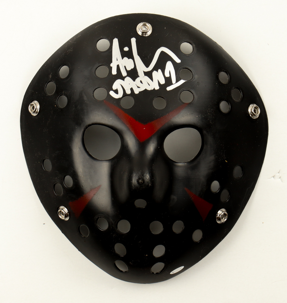Ari Lehman Signed "Friday the 13th" Jason Voorhees Mask Inscribed "Jason 1" (OKAuthentics) at PristineAuction.com Ari Lehman Signed "Friday the 13th" Jason Voorhees Mask Inscribed "Jason 1" (OKAuthentics) at PristineAuction.com