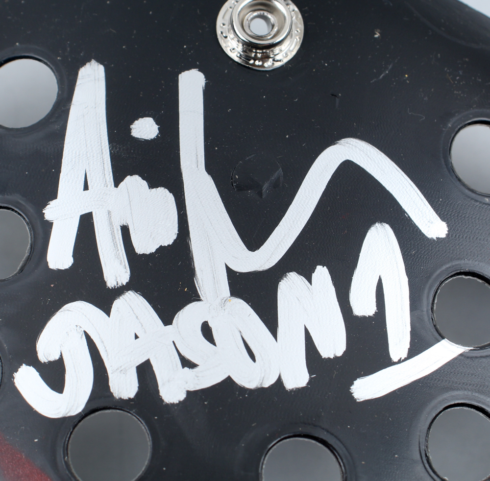 Ari Lehman Signed "Friday the 13th" Jason Voorhees Mask Inscribed "Jason 1" (OKAuthentics) at PristineAuction.com Ari Lehman Signed "Friday the 13th" Jason Voorhees Mask Inscribed "Jason 1" (OKAuthentics) at PristineAuction.com