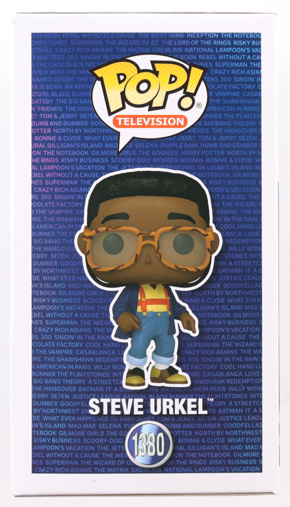 Jaleel White Signed "WB 100" #1380 Steve Urkel Funko Pop! Vinyl Figure (JSA) at PristineAuction.com Jaleel White Signed "WB 100" #1380 Steve Urkel Funko Pop! Vinyl Figure (JSA) at PristineAuction.com