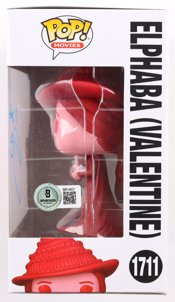 Cynthia Erivo Signed "Wicked" #1711 Elphaba (Valentine) Funko Pop! Vinyl Figure (Beckett) at PristineAuction.com Cynthia Erivo Signed "Wicked" #1711 Elphaba (Valentine) Funko Pop! Vinyl Figure (Beckett) at PristineAuction.com