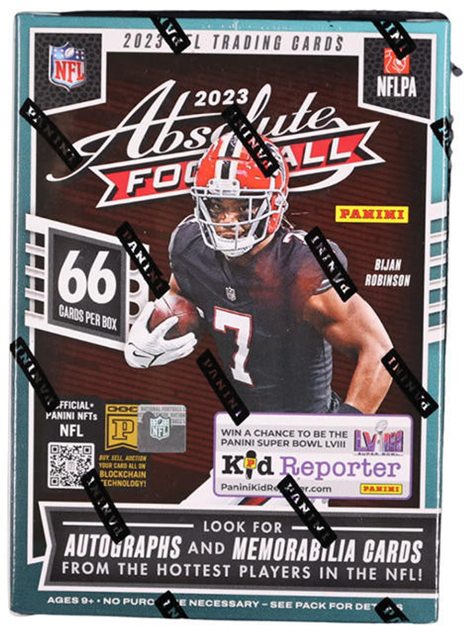 2023 Panini Absolute Football Hobby Blaster Box With (6) Packs at PristineAuction.com 2023 Panini Absolute Football Hobby Blaster Box With (6) Packs at PristineAuction.com