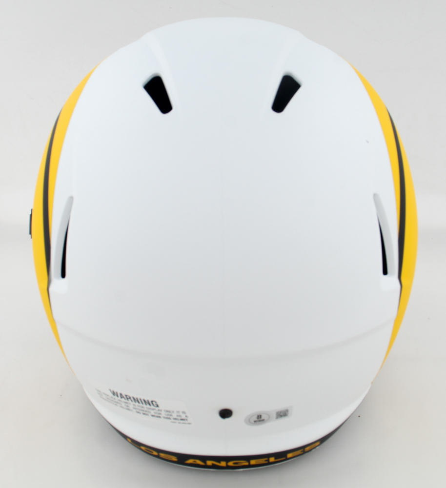 Aaron Donald Signed Rams Full-Size Lunar Eclipse Alternate Speed Helmet (Beckett) at PristineAuction.com Aaron Donald Signed Rams Full-Size Lunar Eclipse Alternate Speed Helmet (Beckett) at PristineAuction.com