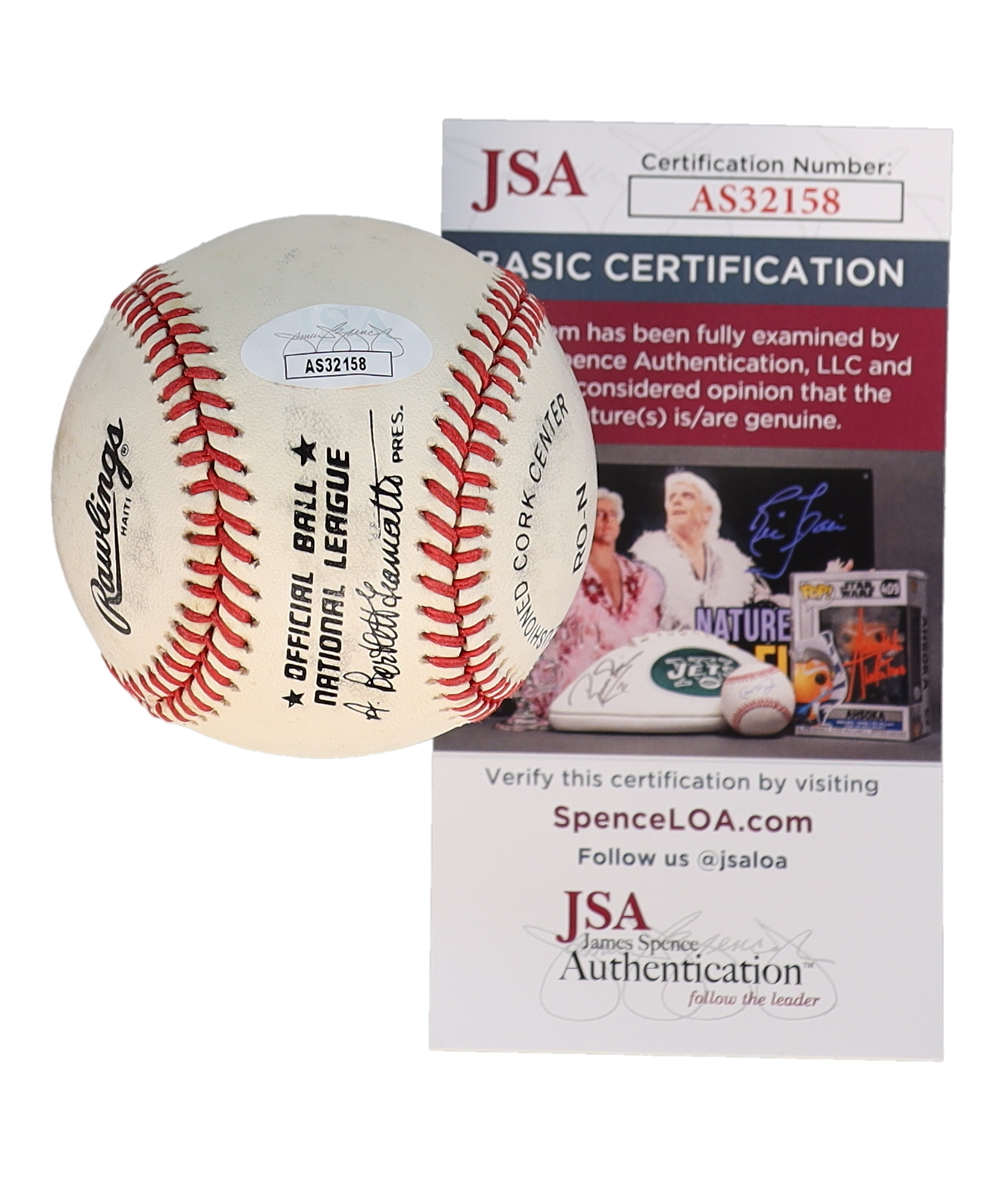 Billy Herman Signed ONL Baseball (JSA) at PristineAuction.com Billy Herman Signed ONL Baseball (JSA) at PristineAuction.com