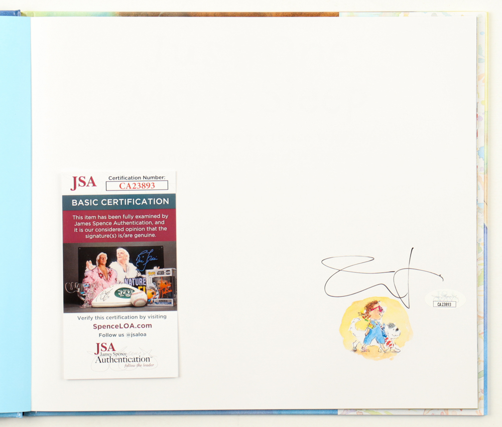 Jamie Lee Curtis Signed "Just One More Sleep" Hardcover Children's Book (JSA) at PristineAuction.com Jamie Lee Curtis Signed "Just One More Sleep" Hardcover Children's Book (JSA) at PristineAuction.com