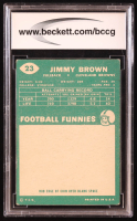 Jim Brown 1960 Topps #23 (BCCG 8) at PristineAuction.com