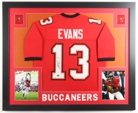 Mike Evans Signed Custom Framed Jersey Display (Beckett) at PristineAuction.com