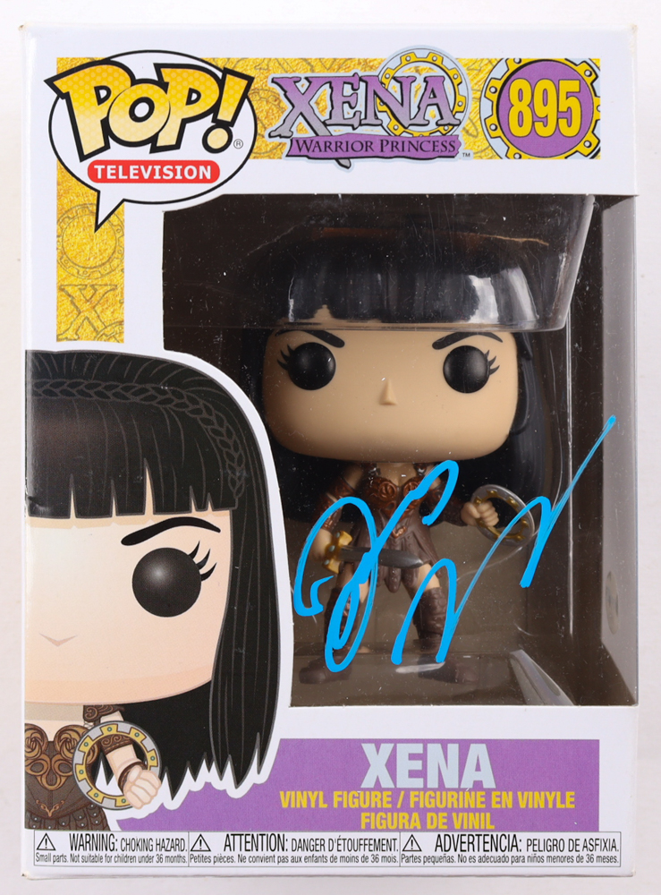 Lucy Lawless Signed "Xena: Warrior Princess" #895 Xena Funko Pop! Vinyl Figure (AutographCOA) at PristineAuction.com Lucy Lawless Signed "Xena: Warrior Princess" #895 Xena Funko Pop! Vinyl Figure (AutographCOA) at PristineAuction.com