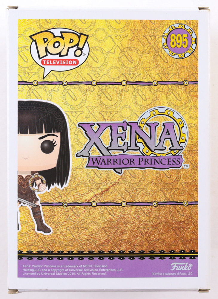 Lucy Lawless Signed "Xena: Warrior Princess" #895 Xena Funko Pop! Vinyl Figure (AutographCOA) at PristineAuction.com Lucy Lawless Signed "Xena: Warrior Princess" #895 Xena Funko Pop! Vinyl Figure (AutographCOA) at PristineAuction.com