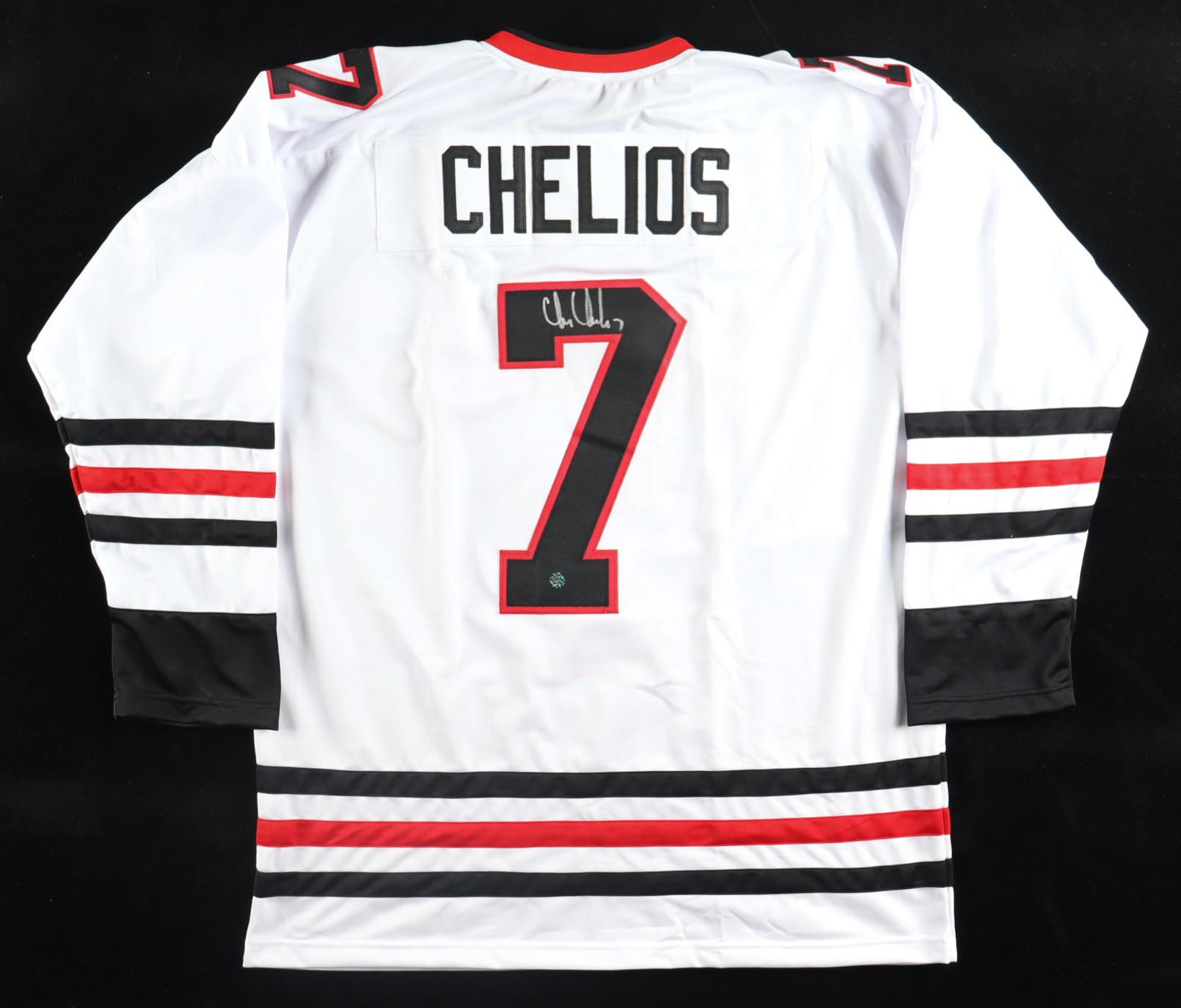 Chris Chelios Signed Jersey (AWM) at PristineAuction.com Chris Chelios Signed Jersey (AWM) at PristineAuction.com