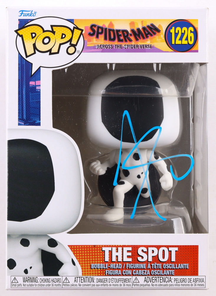 Jason Schwartzman Signed "Spider-Man: Across the Spider-Verse" #1226 The Spot Funko Pop! Vinyl Figure (AutographCOA) at PristineAuction.com Jason Schwartzman Signed "Spider-Man: Across the Spider-Verse" #1226 The Spot Funko Pop! Vinyl Figure (AutographCOA) at PristineAuction.com