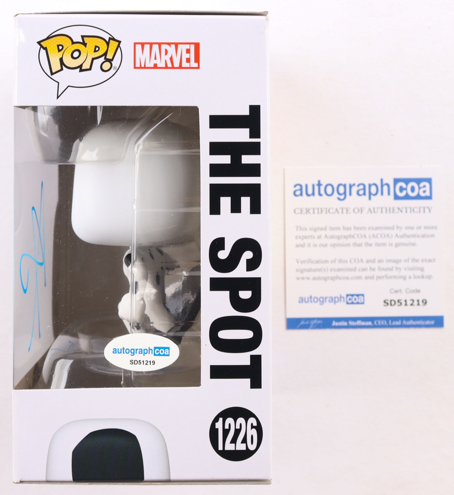 Jason Schwartzman Signed "Spider-Man: Across the Spider-Verse" #1226 The Spot Funko Pop! Vinyl Figure (AutographCOA) at PristineAuction.com Jason Schwartzman Signed "Spider-Man: Across the Spider-Verse" #1226 The Spot Funko Pop! Vinyl Figure (AutographCOA) at PristineAuction.com
