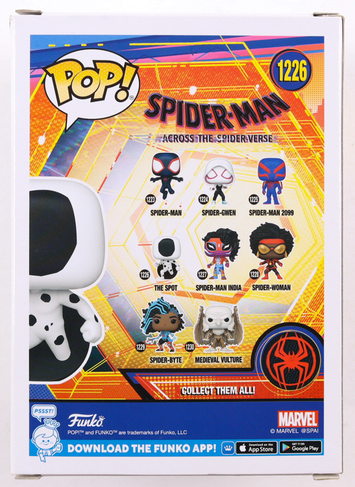 Jason Schwartzman Signed "Spider-Man: Across the Spider-Verse" #1226 The Spot Funko Pop! Vinyl Figure (AutographCOA) at PristineAuction.com Jason Schwartzman Signed "Spider-Man: Across the Spider-Verse" #1226 The Spot Funko Pop! Vinyl Figure (AutographCOA) at PristineAuction.com