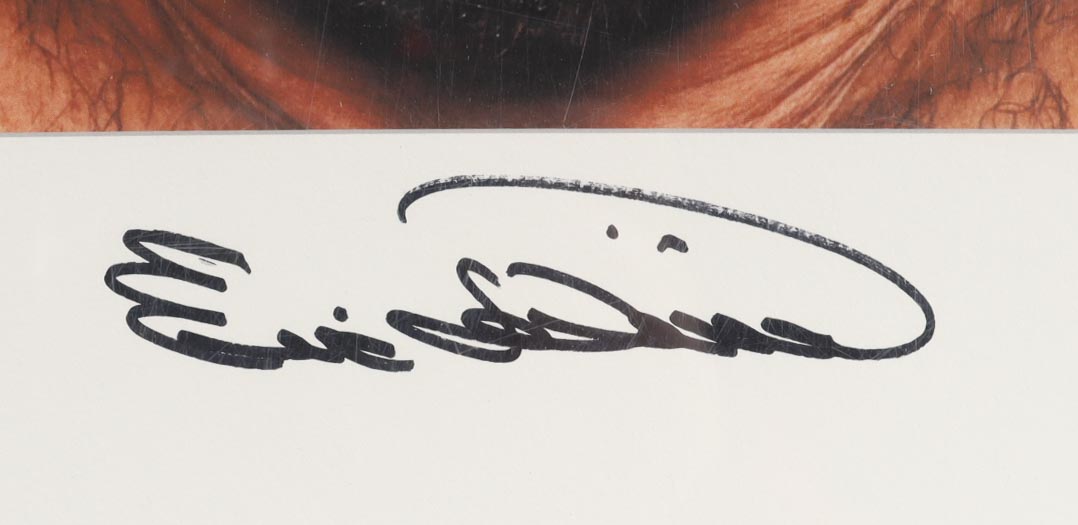 Randy Couture Signed 22.25x23.25 "The Real Captain America" Giclee by Eric Williams #63/65 (Beyond the Cage & PA) at PristineAuction.com Randy Couture Signed 22.25x23.25 "The Real Captain America" Giclee by Eric Williams #63/65 (Beyond the Cage & PA) at PristineAuction.com