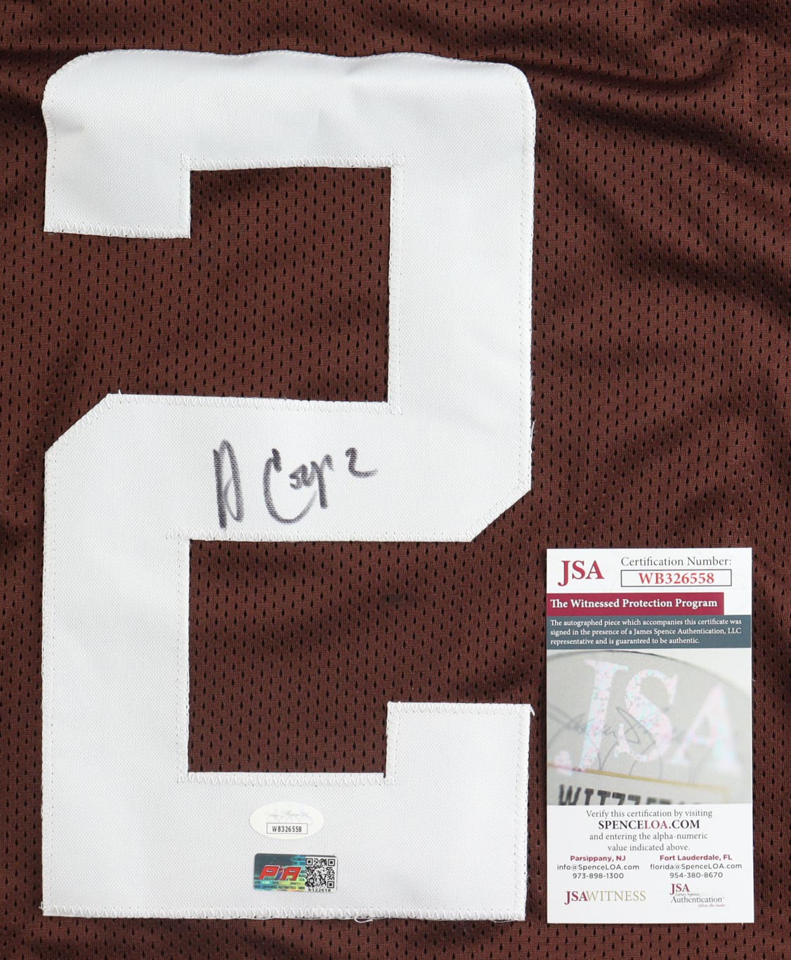 Amari Cooper Signed Jersey (JSA & PIA) at PristineAuction.com Amari Cooper Signed Jersey (JSA & PIA) at PristineAuction.com