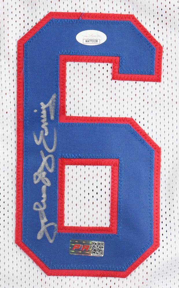 Julius "Dr. J" Erving Signed Jersey (JSA & PIA) at PristineAuction.com Julius "Dr. J" Erving Signed Jersey (JSA & PIA) at PristineAuction.com