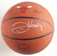 Joakim Noah Signed Bulls Logo Basketball (Schwartz) at PristineAuction.com