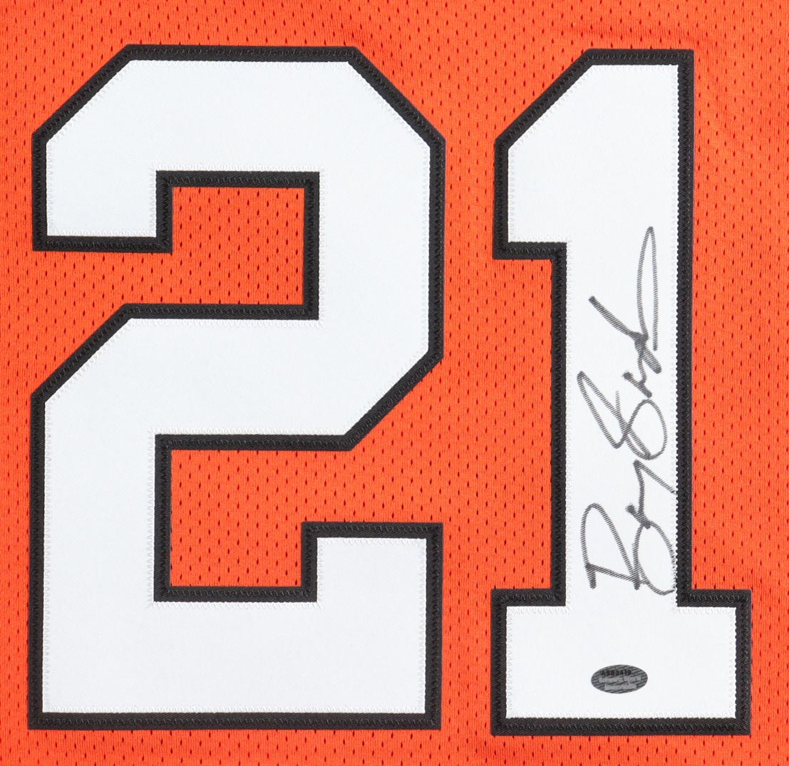 Barry Sanders Signed Oklahoma State Cowboys Retro Brand Authentic Jersey (Schwartz) at PristineAuction.com Barry Sanders Signed Oklahoma State Cowboys Retro Brand Authentic Jersey (Schwartz) at PristineAuction.com