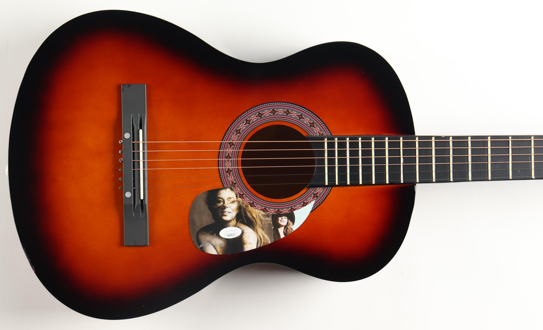 Shania Twain Signed 38" Acoustic Guitar (JSA) at PristineAuction.com Shania Twain Signed 38" Acoustic Guitar (JSA) at PristineAuction.com