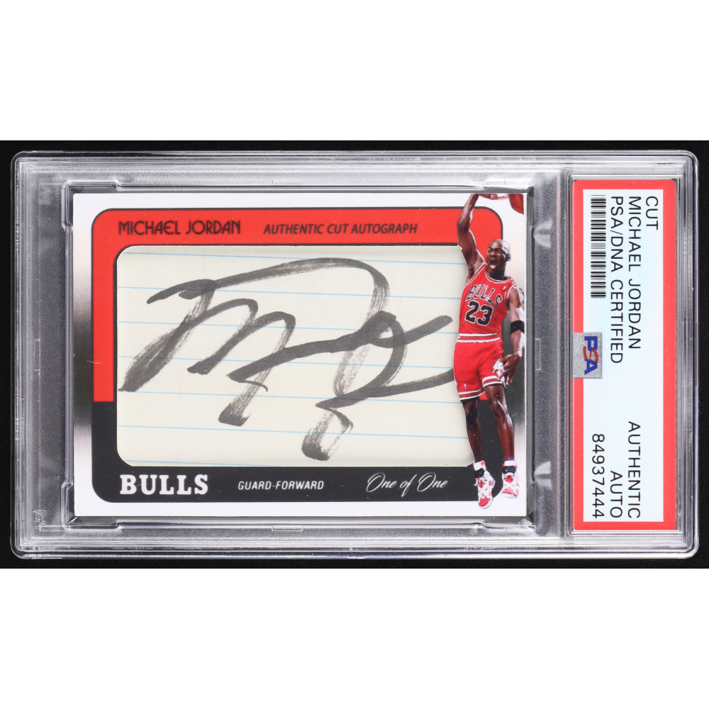 michael jordan autograph psa