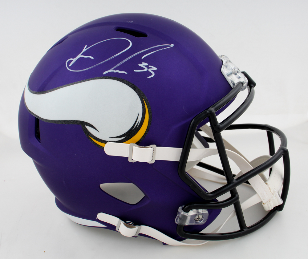 Dalvin Cook Signed Vikings Full-Size Speed Helmet (JSA & Cook) at PristineAuction.com Dalvin Cook Signed Vikings Full-Size Speed Helmet (JSA & Cook) at PristineAuction.com