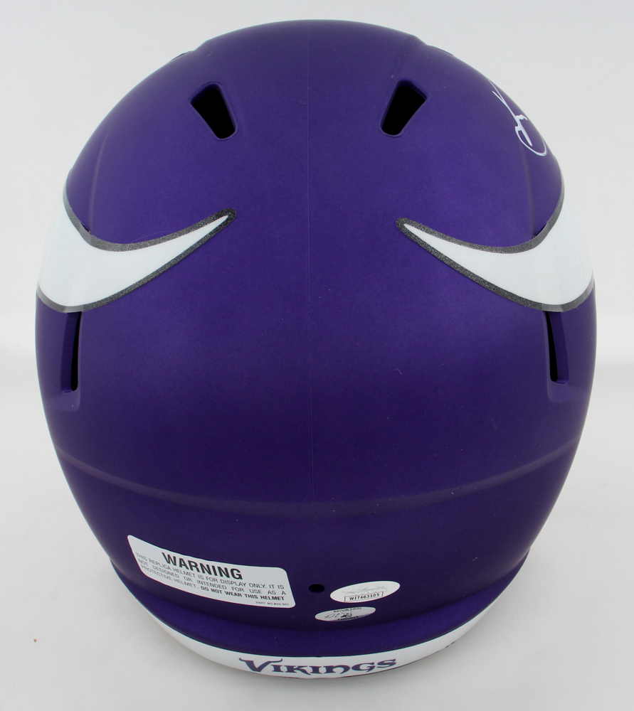 Dalvin Cook Signed Vikings Full-Size Speed Helmet (JSA & Cook) at PristineAuction.com Dalvin Cook Signed Vikings Full-Size Speed Helmet (JSA & Cook) at PristineAuction.com