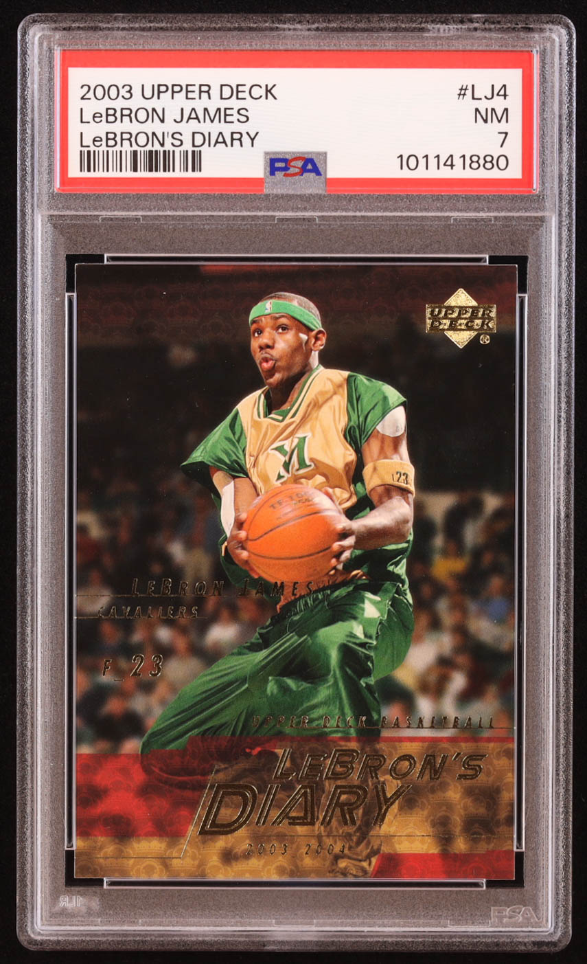PSA7 2003年 レブロン・ジェームズ ルーキーカード PSA7 2003年 レブロン・ジェームズ ルーキーカード
