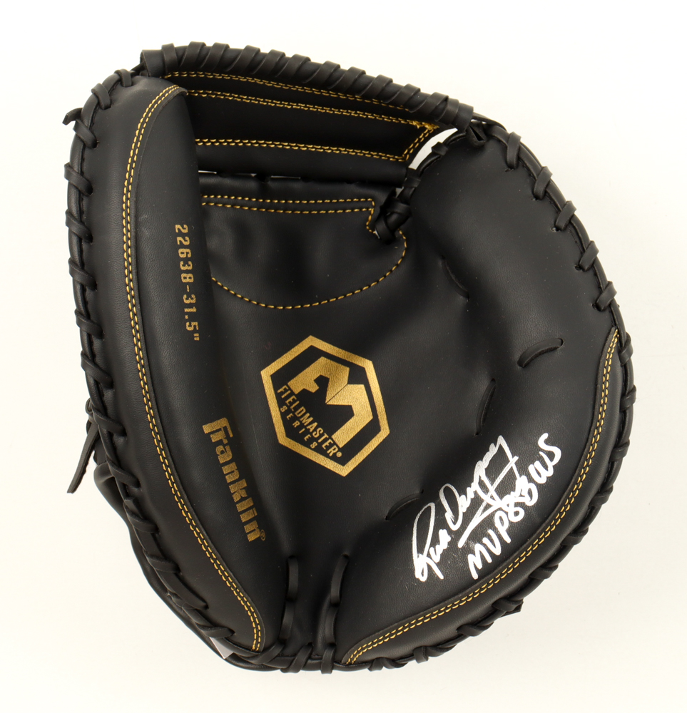 Rick Dempsey Signed Catchers Glove Inscribed "MVP 83 WS" (Schwartz) at PristineAuction.com Rick Dempsey Signed Catchers Glove Inscribed "MVP 83 WS" (Schwartz) at PristineAuction.com