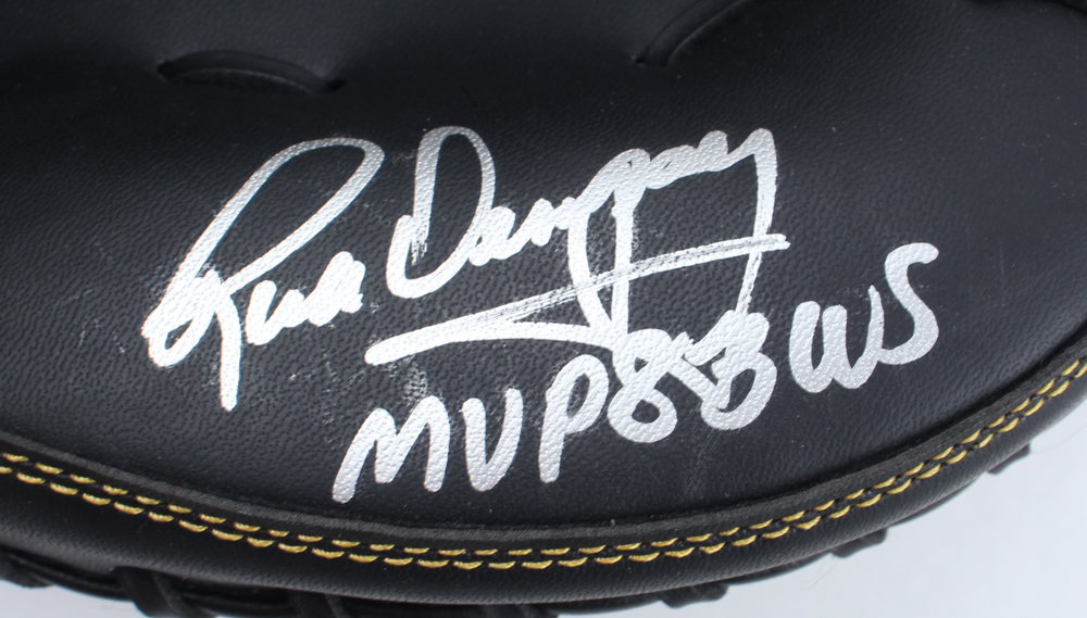 Rick Dempsey Signed Catchers Glove Inscribed "MVP 83 WS" (Schwartz) at PristineAuction.com Rick Dempsey Signed Catchers Glove Inscribed "MVP 83 WS" (Schwartz) at PristineAuction.com