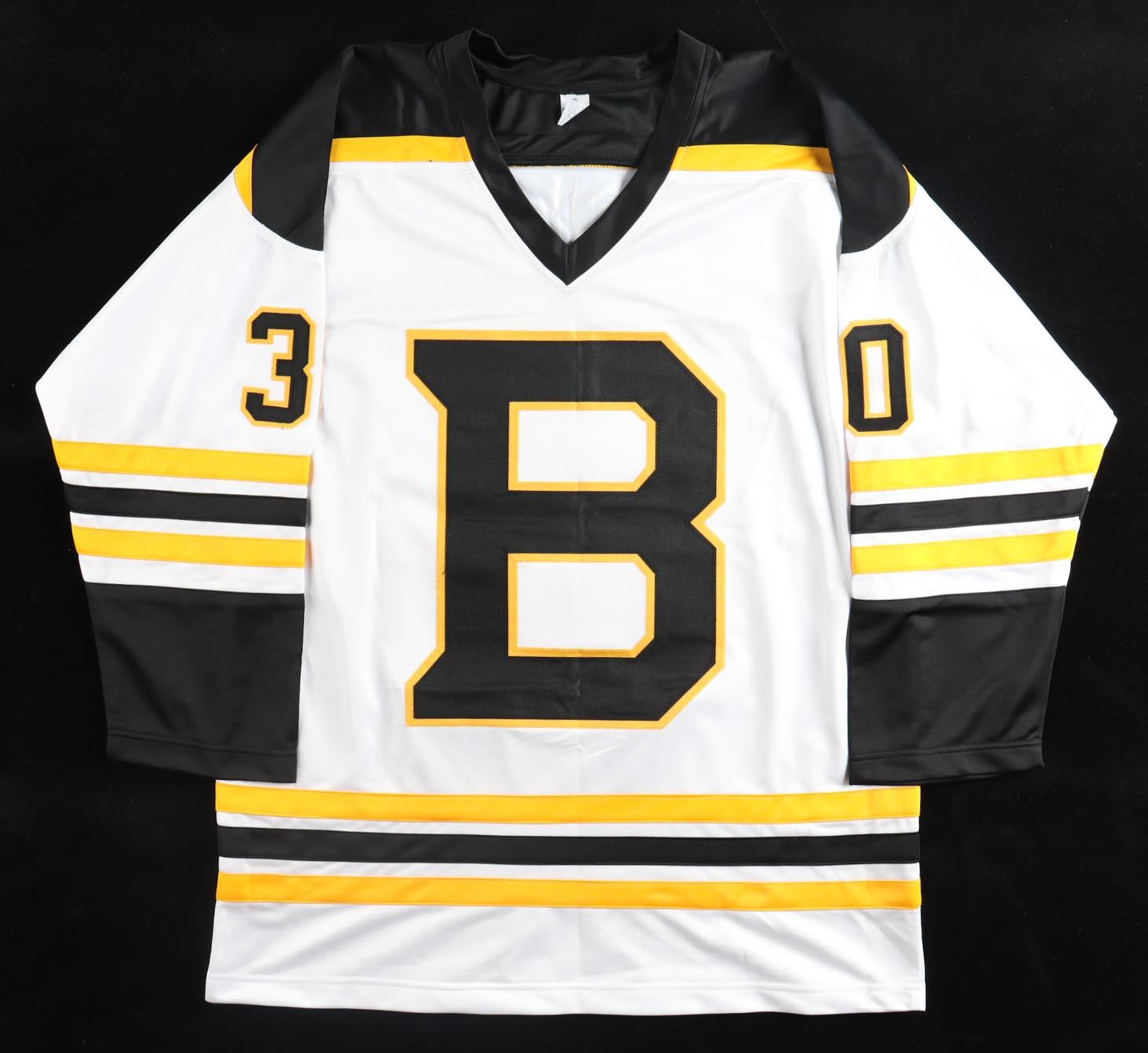 Tim Thomas Signed Jersey Inscribed "2011 SC Champs" (Beckett) at PristineAuction.com Tim Thomas Signed Jersey Inscribed "2011 SC Champs" (Beckett) at PristineAuction.com