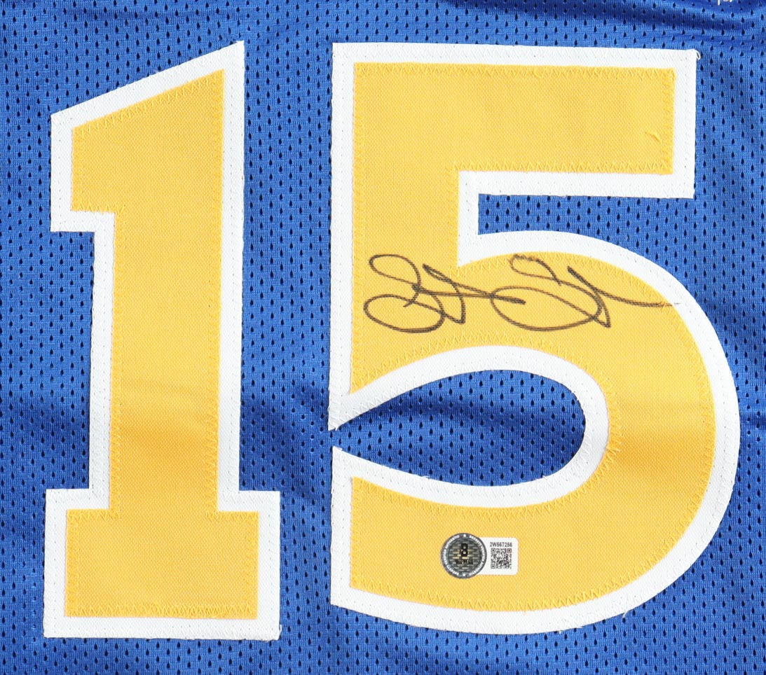 Latrell Sprewell Signed Jersey (Beckett) at PristineAuction.com Latrell Sprewell Signed Jersey (Beckett) at PristineAuction.com