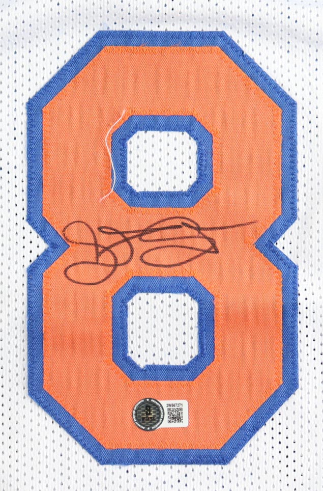 Latrell Sprewell Signed Jersey (Beckett) at PristineAuction.com Latrell Sprewell Signed Jersey (Beckett) at PristineAuction.com