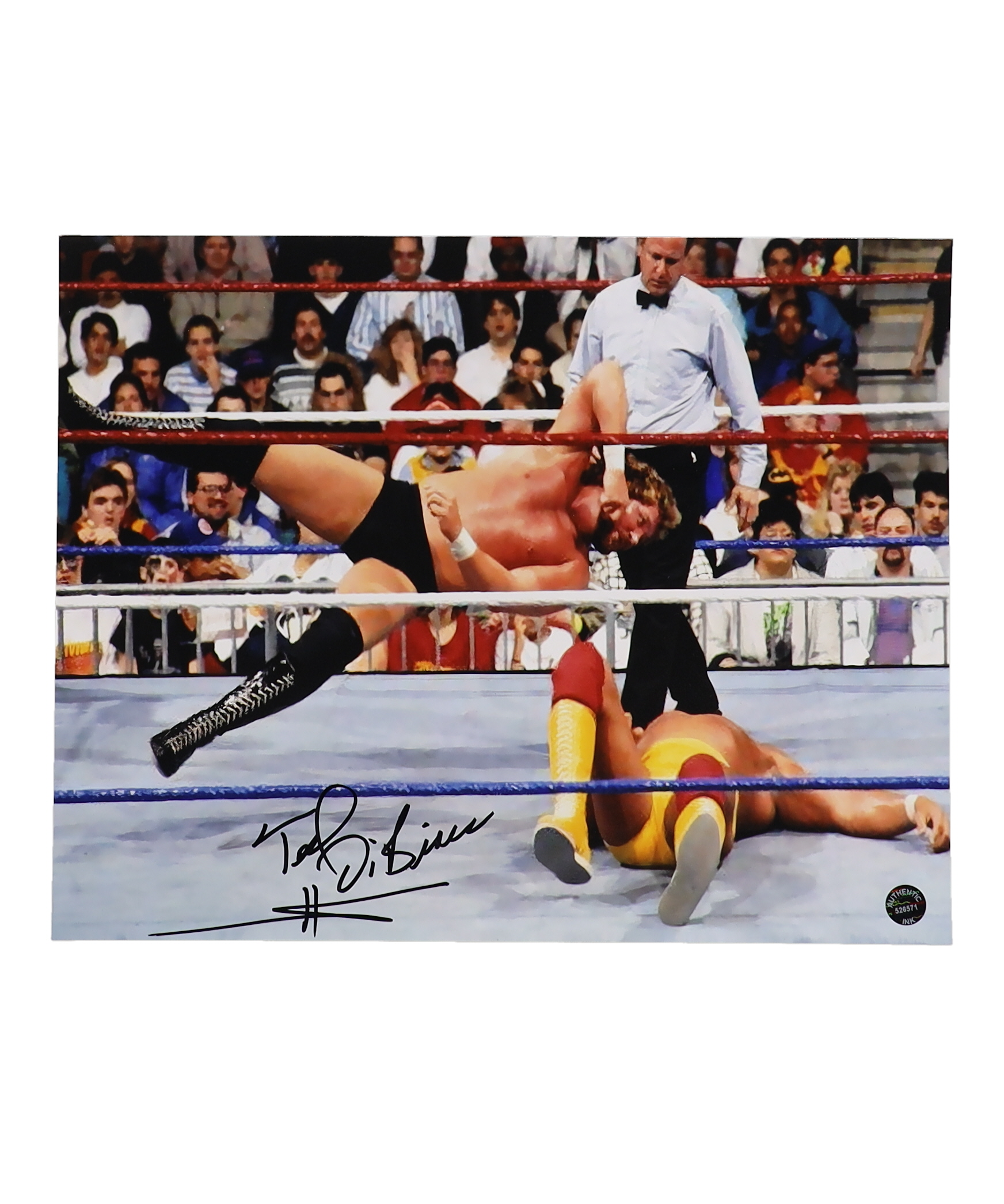 Ted DiBiase Signed WWE 11x14 Photo Inscribed "$" (Authentic Ink) at PristineAuction.com Ted DiBiase Signed WWE 11x14 Photo Inscribed "$" (Authentic Ink) at PristineAuction.com