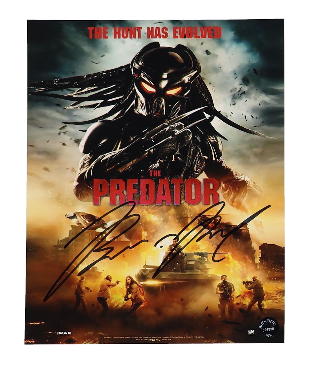 Brian A. Prince Signed "The Predator" 8x10 Photo (Authentic Ink) at PristineAuction.com Brian A. Prince Signed "The Predator" 8x10 Photo (Authentic Ink) at PristineAuction.com