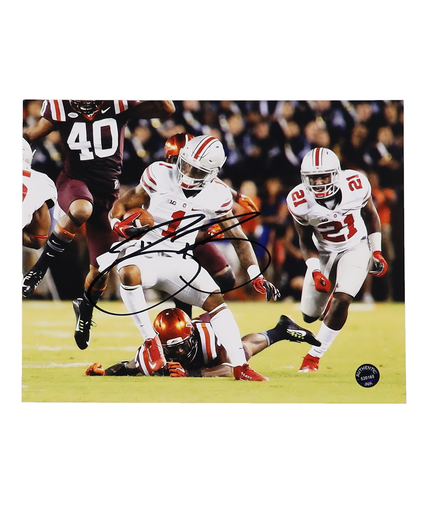 Braxton Miller Signed Ohio State Buckeyes 8x10 Photo (Authentic Ink) at PristineAuction.com Braxton Miller Signed Ohio State Buckeyes 8x10 Photo (Authentic Ink) at PristineAuction.com