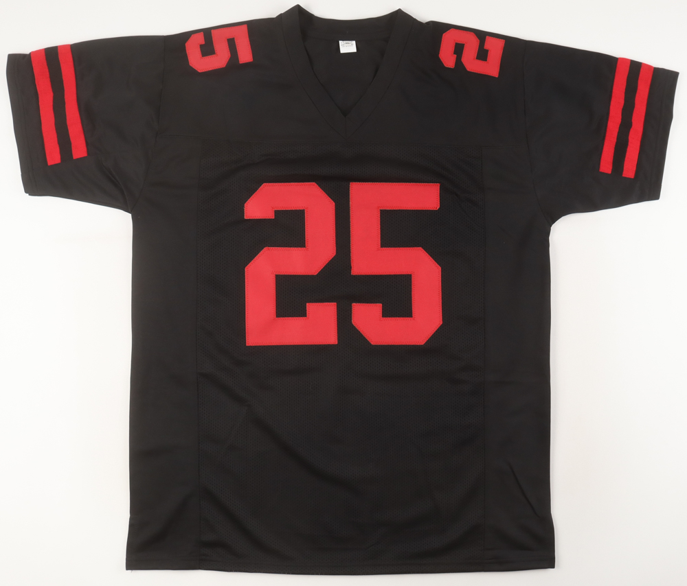 Elijah Mitchell Signed Jersey (Beckett) at PristineAuction.com Elijah Mitchell Signed Jersey (Beckett) at PristineAuction.com