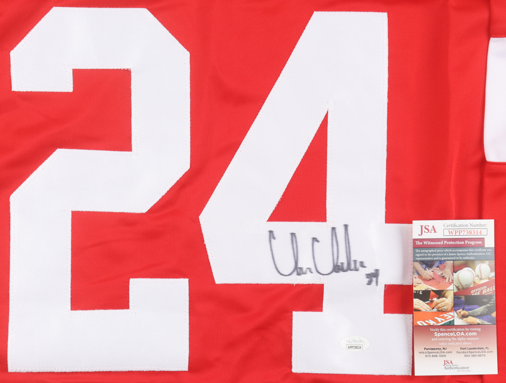 Chris Chelios Signed Jersey (JSA) at PristineAuction.com Chris Chelios Signed Jersey (JSA) at PristineAuction.com