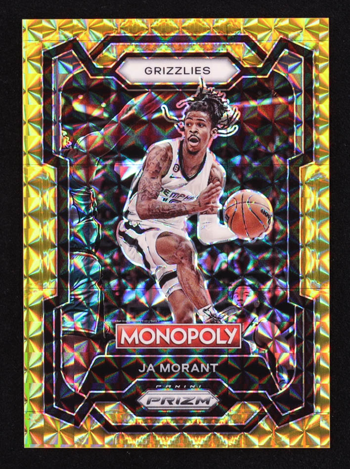 Ja Morant 2023-24 Panini Prizm Monopoly Gold #44 #8/49 at PristineAuction.com Ja Morant 2023-24 Panini Prizm Monopoly Gold #44 #8/49 at PristineAuction.com