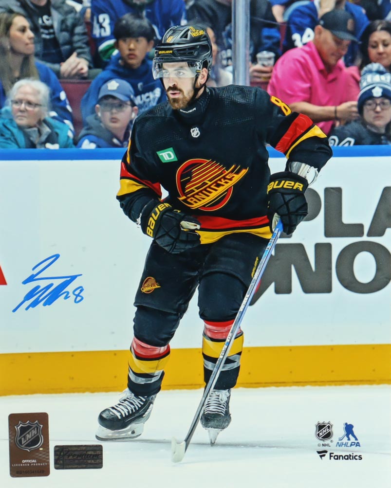 Conor Garland Signed Canucks 8x10 Photo (Premium Autographs) at PristineAuction.com Conor Garland Signed Canucks 8x10 Photo (Premium Autographs) at PristineAuction.com