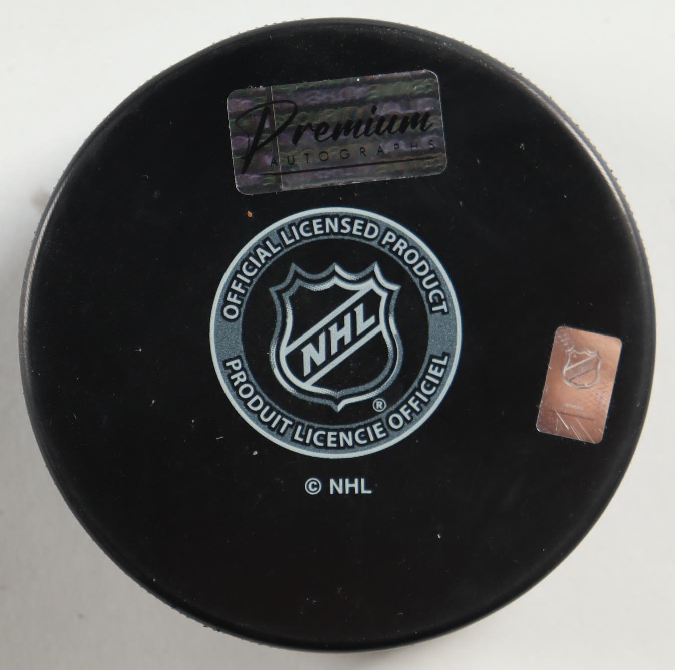 Kirk McLean Signed Rangers Logo Hockey Puck (Premium Autographs) at PristineAuction.com Kirk McLean Signed Rangers Logo Hockey Puck (Premium Autographs) at PristineAuction.com