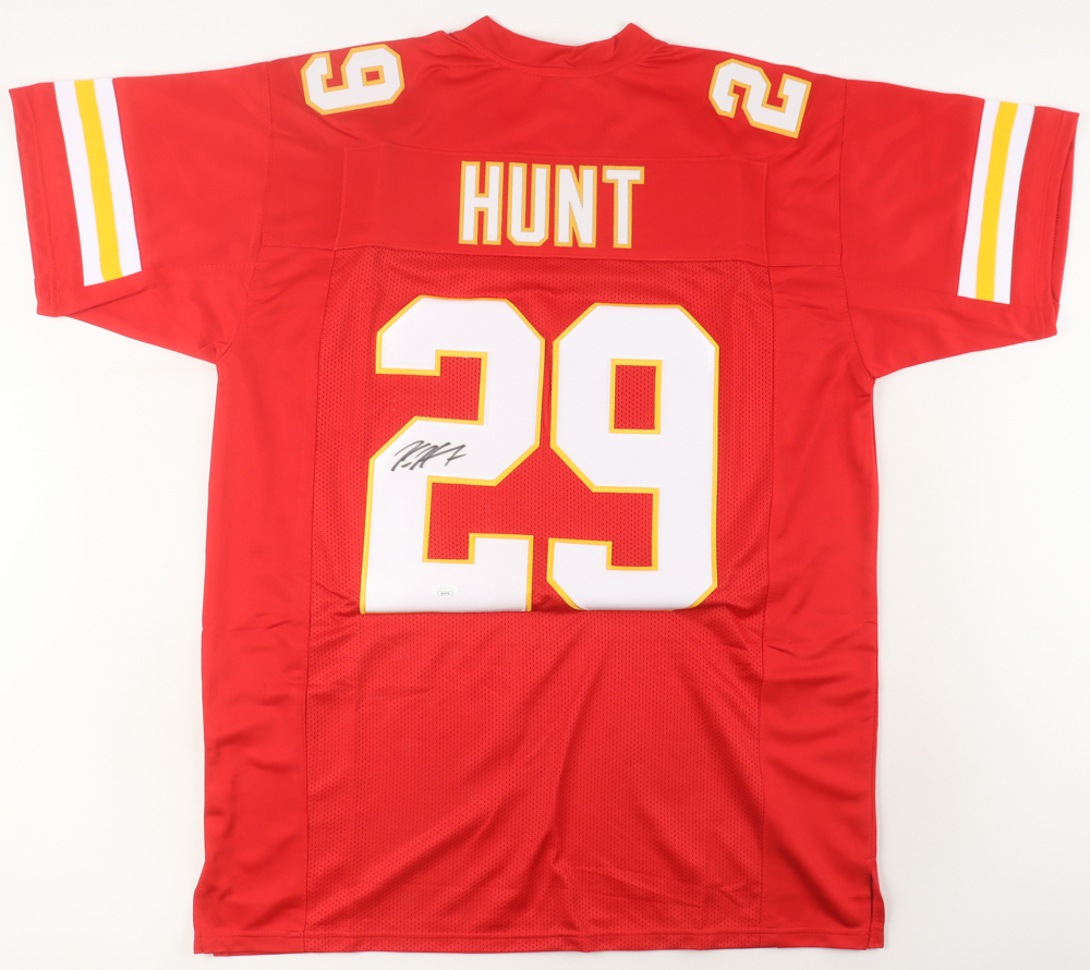 Kareem Hunt Signed Jersey (JSA) at PristineAuction.com Kareem Hunt Signed Jersey (JSA) at PristineAuction.com