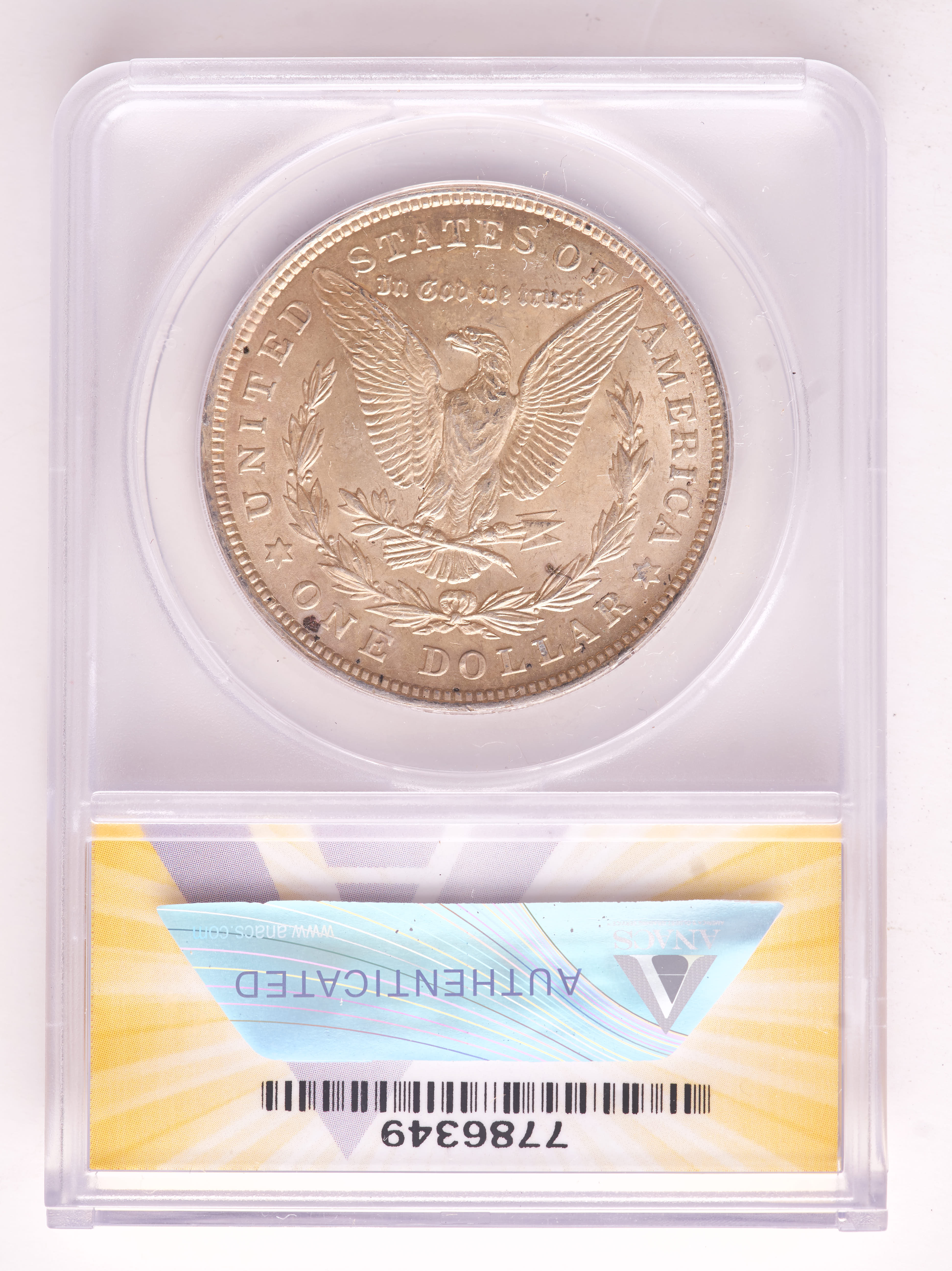 1921 Morgan Silver Dollar (ANACS AU58) at PristineAuction.com 1921 Morgan Silver Dollar (ANACS AU58) at PristineAuction.com