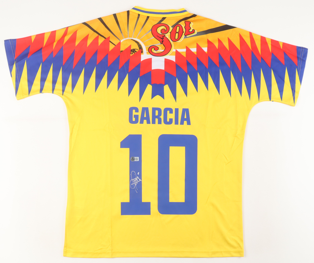 Luis Garcia Signed Jersey (Beckett) at PristineAuction.com Luis Garcia Signed Jersey (Beckett) at PristineAuction.com