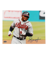 Andruw Jones Signed Braves 8x10 Photo (Schwartz) at PristineAuction.com