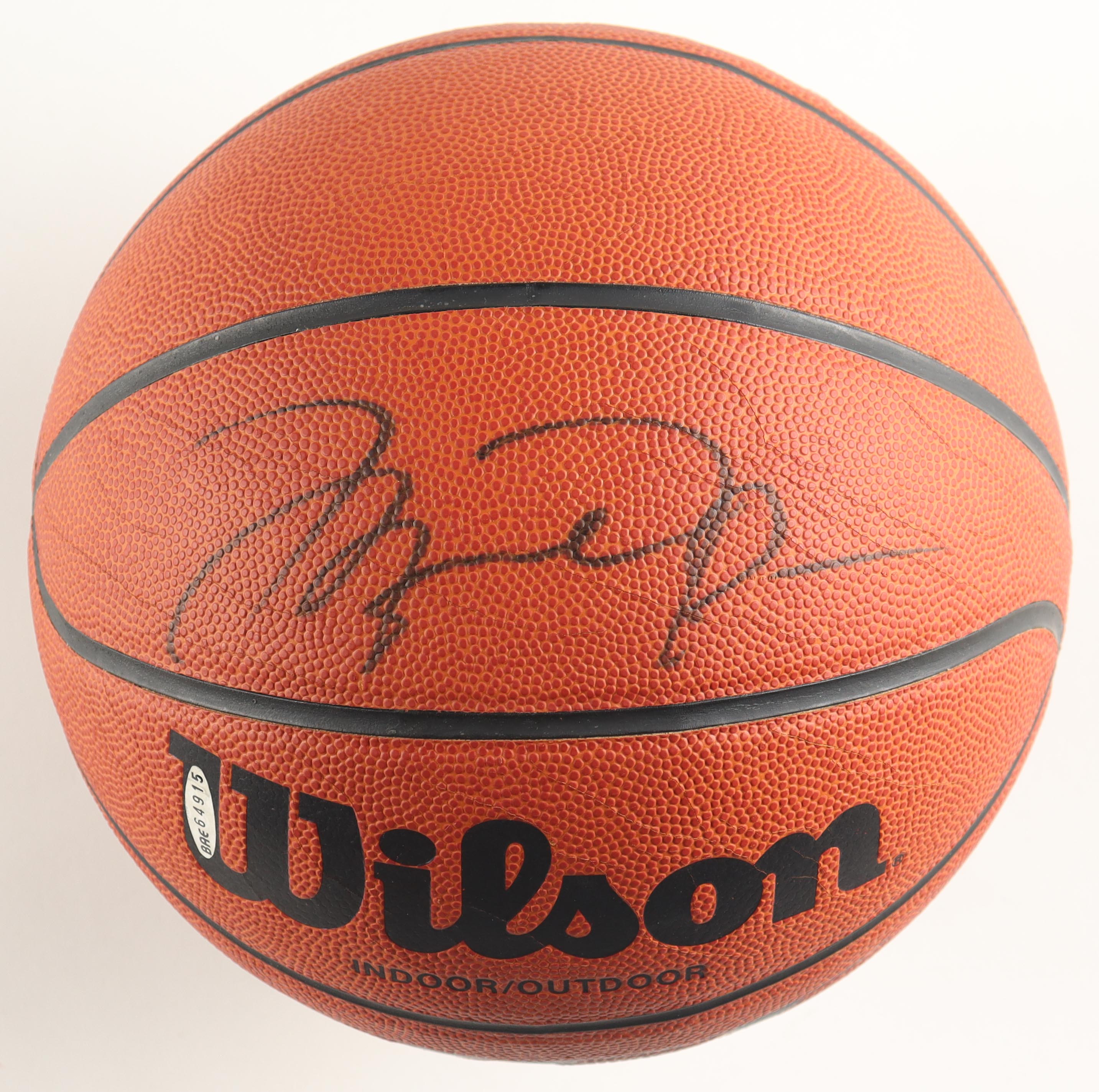Michael Jordan Signed Wilson Basketball (UDA & GOAT) at PristineAuction.com Michael Jordan Signed Wilson Basketball (UDA & GOAT) at PristineAuction.com