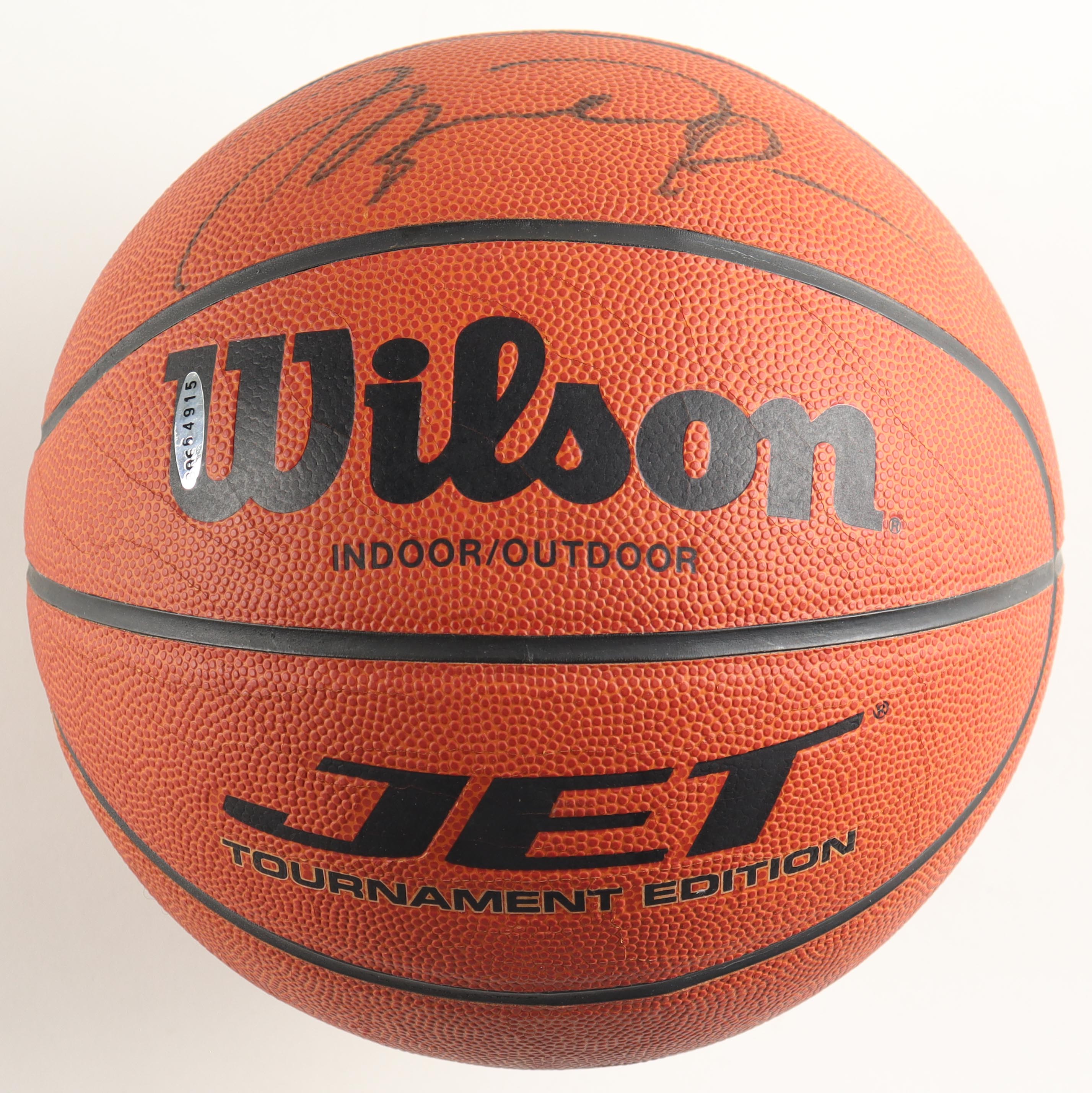 Michael Jordan Signed Wilson Basketball (UDA & GOAT) at PristineAuction.com Michael Jordan Signed Wilson Basketball (UDA & GOAT) at PristineAuction.com