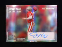 Joe Montana 2024 Leaf Legacy Collection #IA-JM1 Autograph Silver Prismatic SP Variation #10/35 at PristineAuction.com