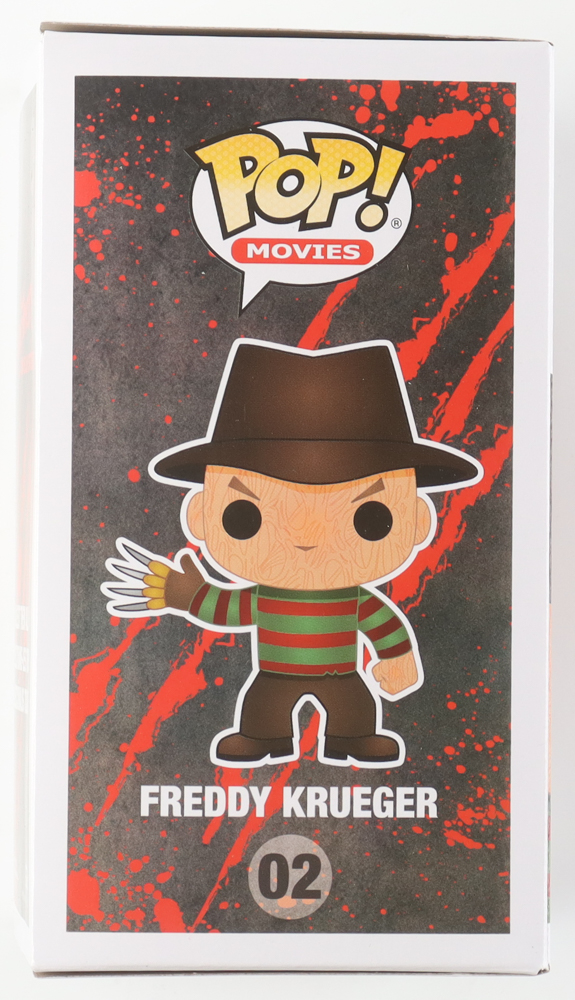 Heather Langenkamp Signed "A Nightmare on Elm Street" #02 Freddy Krueger Funko Pop! Vinyl Figure Inscribed "Nancy" & "Never Sleep Again" (JSA) at PristineAuction.com Heather Langenkamp Signed "A Nightmare on Elm Street" #02 Freddy Krueger Funko Pop! Vinyl Figure Inscribed "Nancy" & "Never Sleep Again" (JSA) at PristineAuction.com