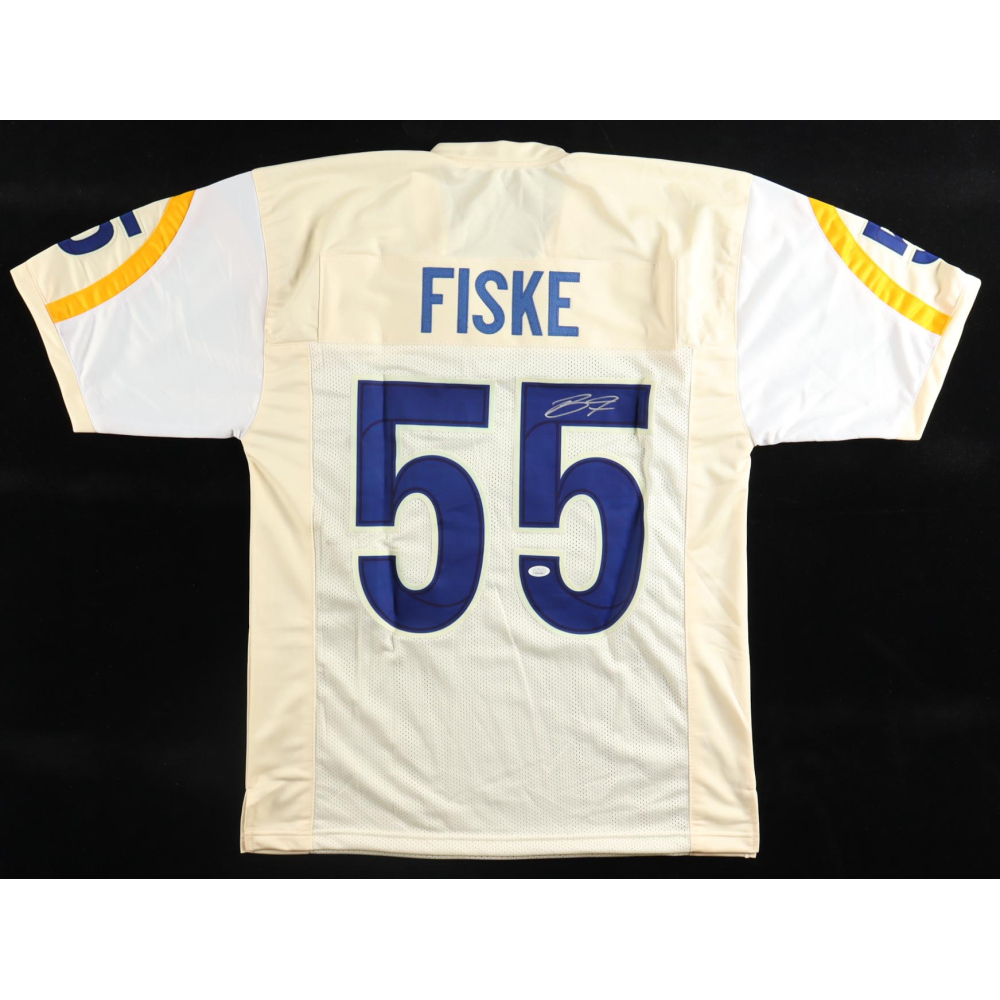 Braden Fiske Signed Jersey (JSA) at PristineAuction.com